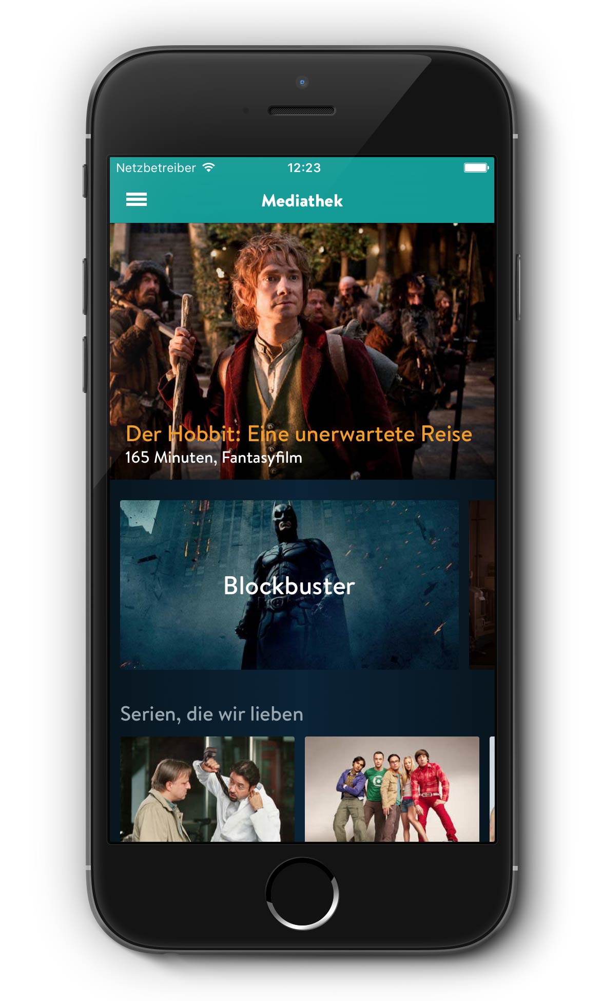 iPhone App fernsehen